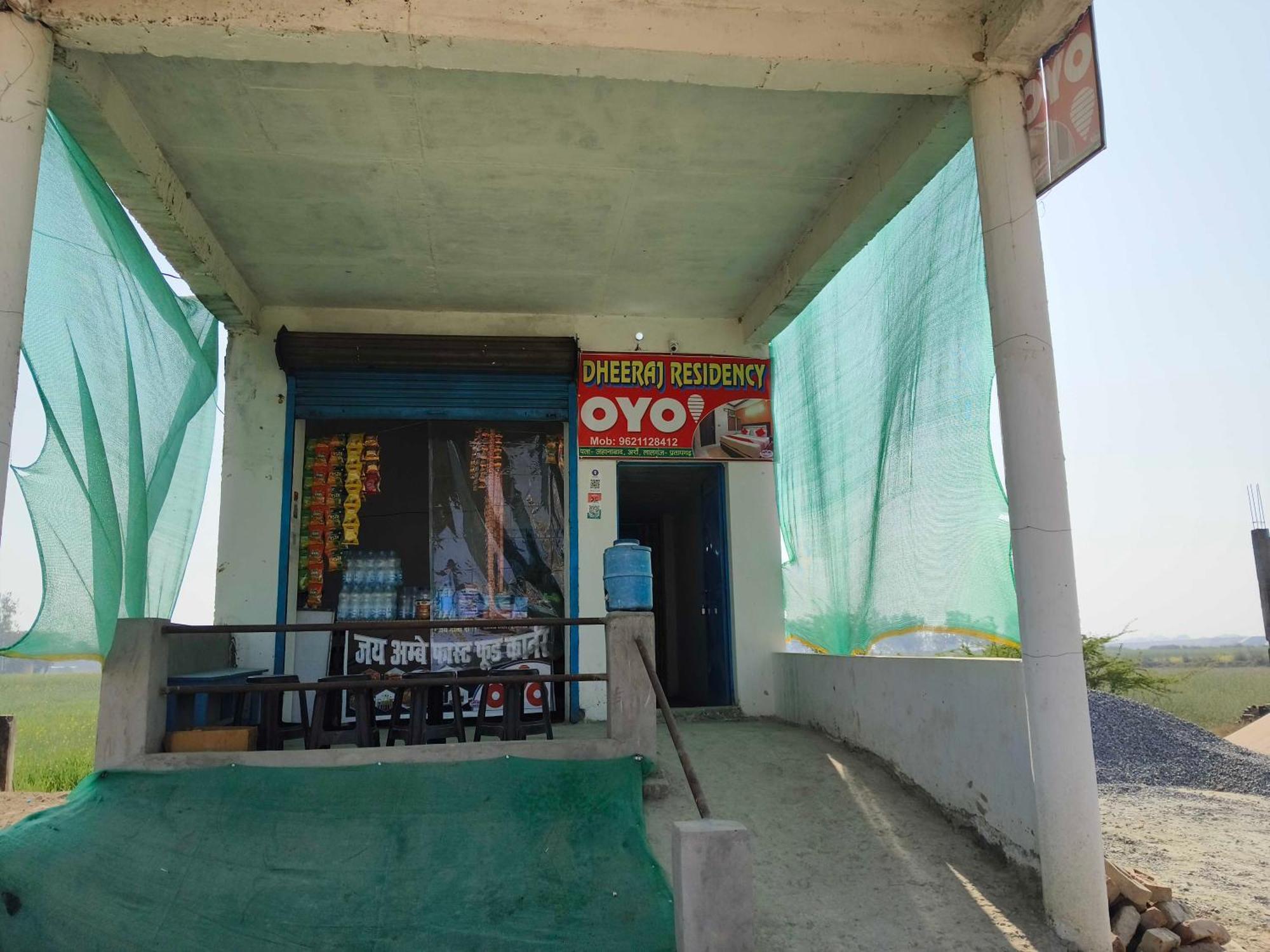 Hotel O Dheeraj Residency Bela Pratapgarh Ngoại thất bức ảnh